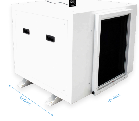Representative ONYX Zenith higher-capacity dehumidification unit.